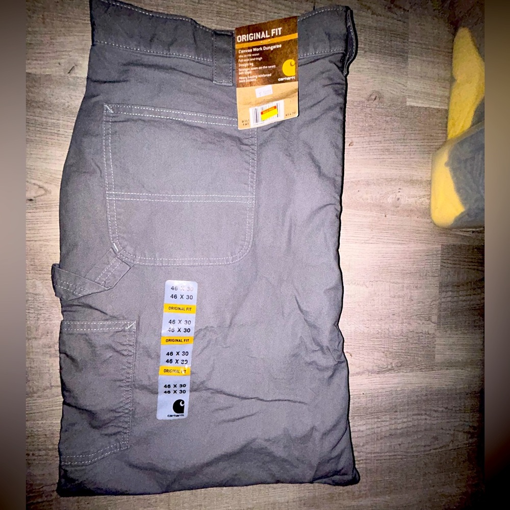 Carhartt orginal fit Canvas work dungaree